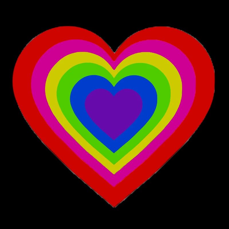 Regenbogenherz