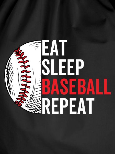 Eat Sleep Baseball Repeat