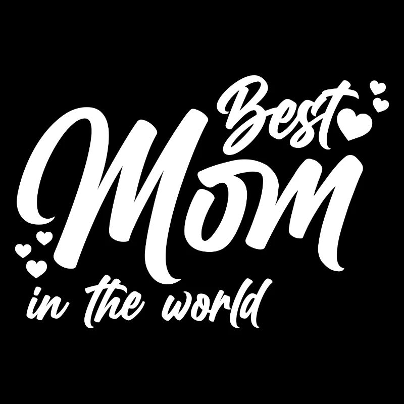 Best Mom in the world Muttertag Geschenk Mama