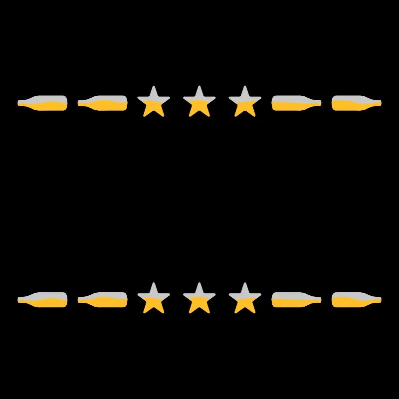 Text Rahmen Bierflaschen