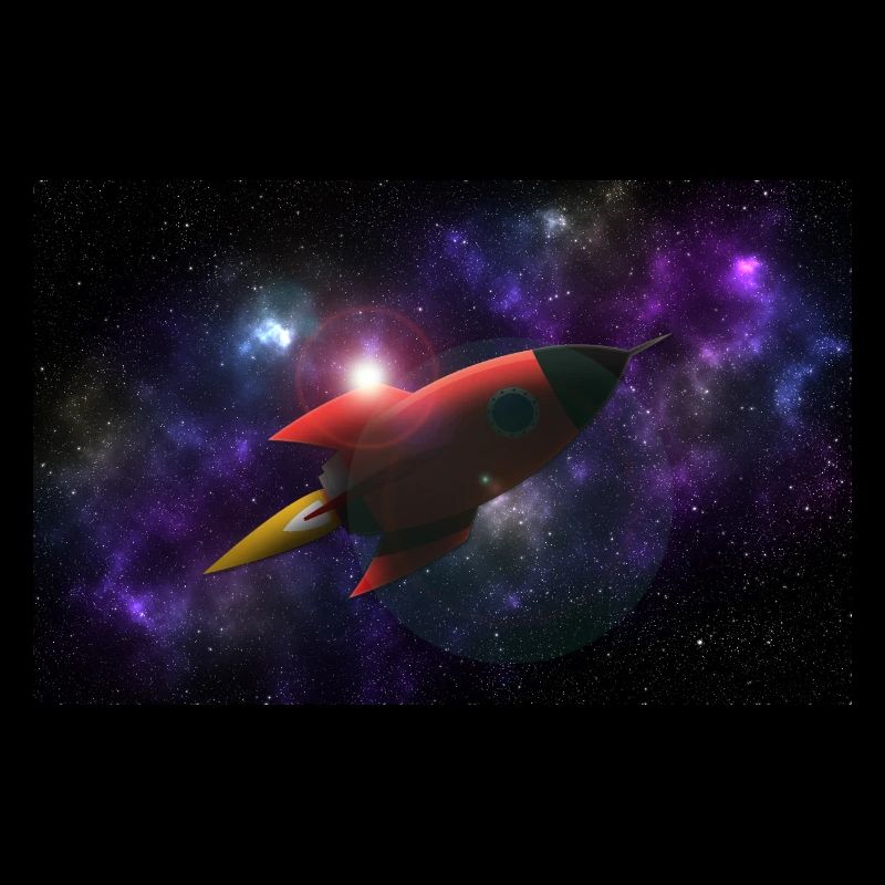 Rockey in space