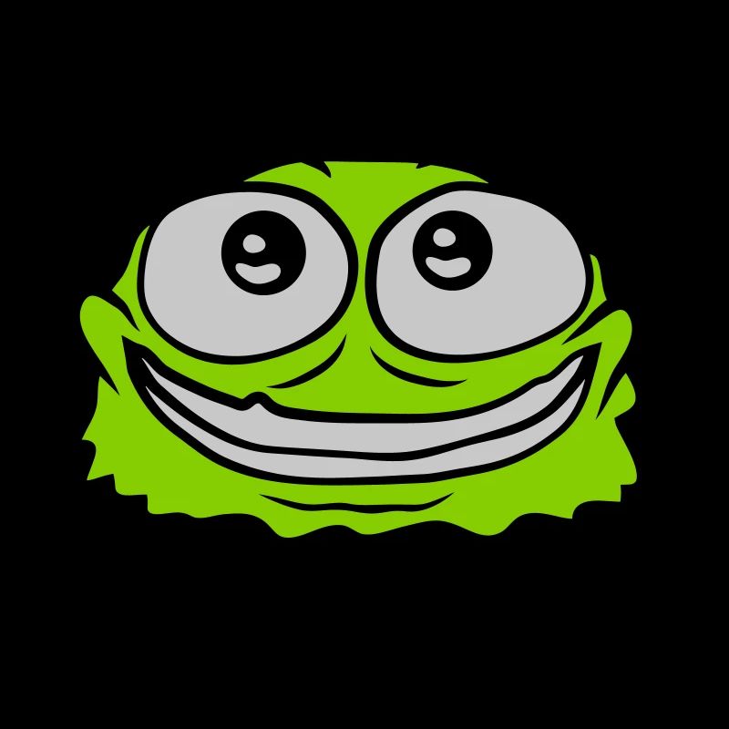 Kleines süßes haariges Monster