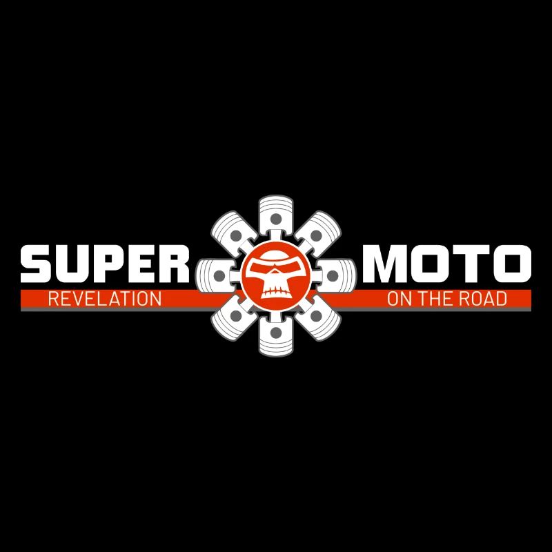 SUPER MOTO Monkey Circle rot