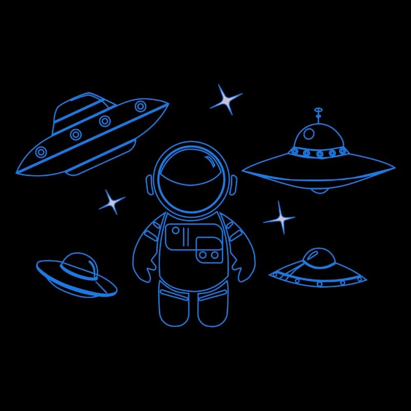 Space blau-transparent