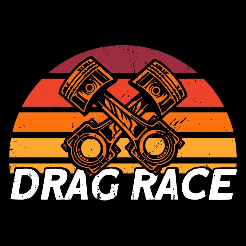 Cadeau de course de voitures de course de dragsters