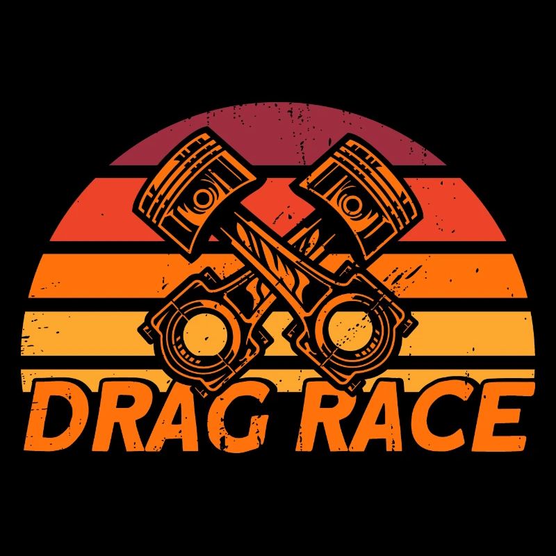 Cadeau de course de voitures de course de dragsters