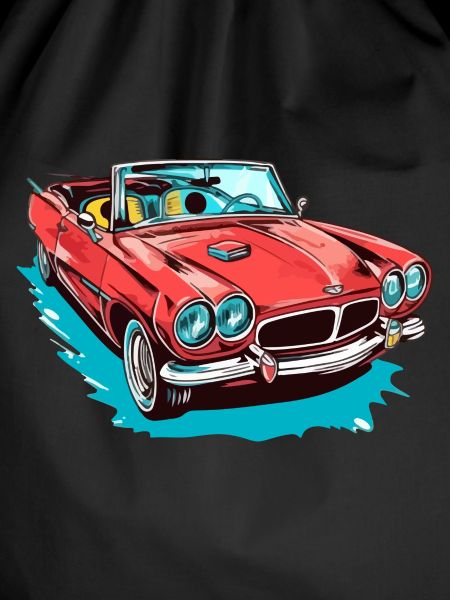 Red convertible