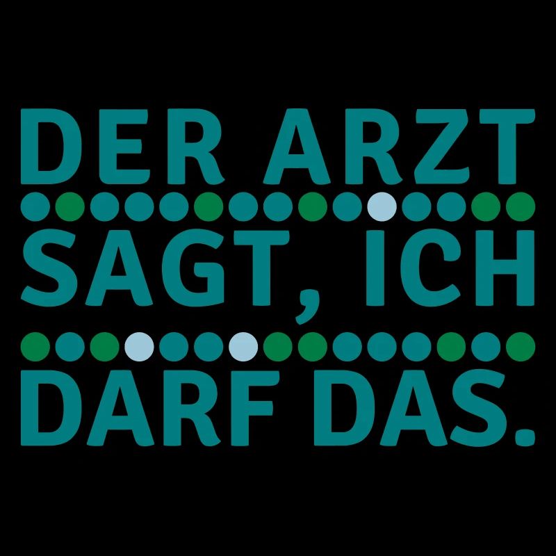 Arzt Spruch Logo Geschenkidee Symbol Party witzig