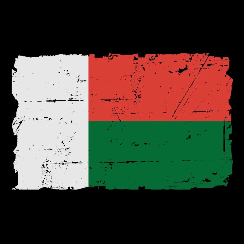 Drapeau de Madagascar - Drapeau de Madagascar