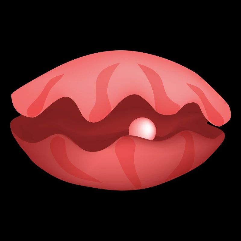 Pearl Shell - Perle Muschel