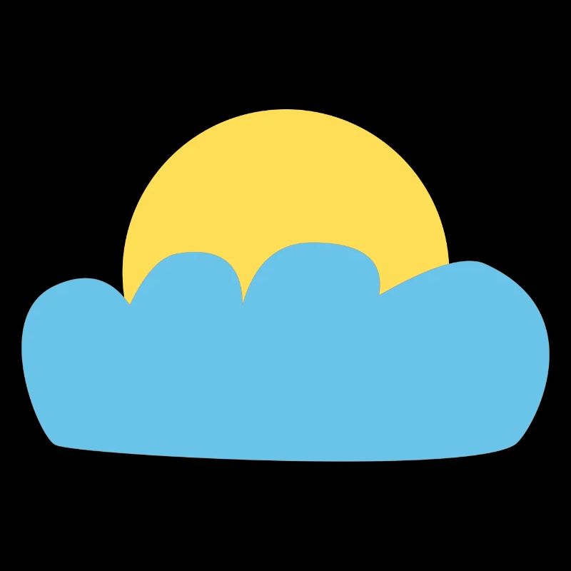 Sonne und Wolken