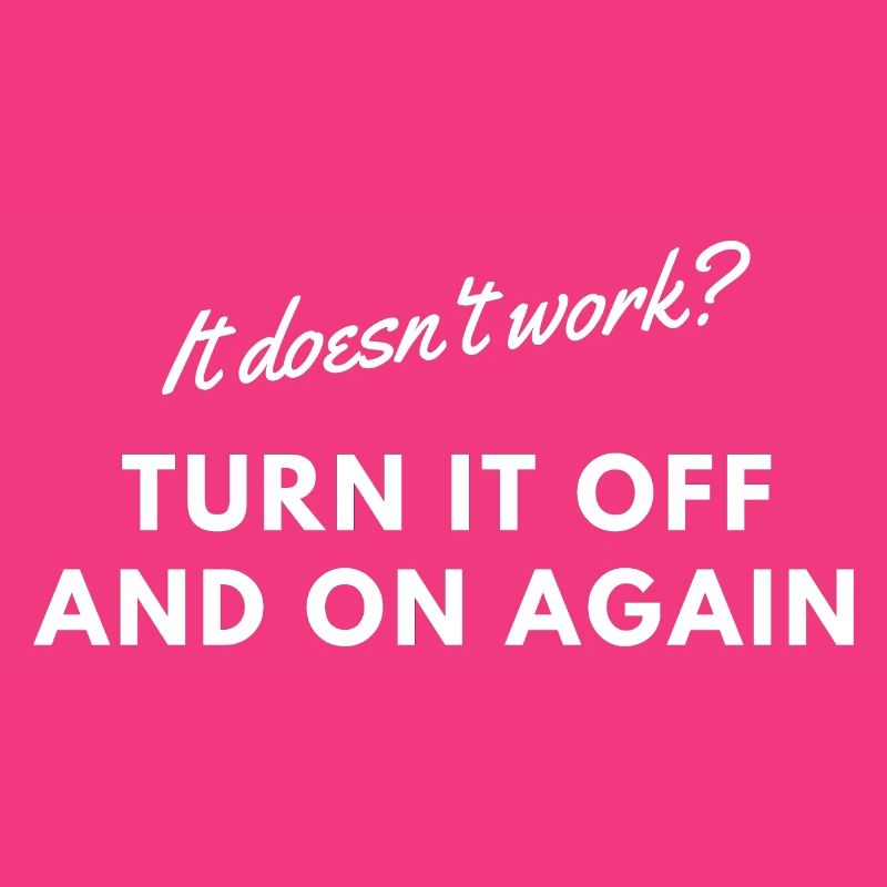 It doesn t work white