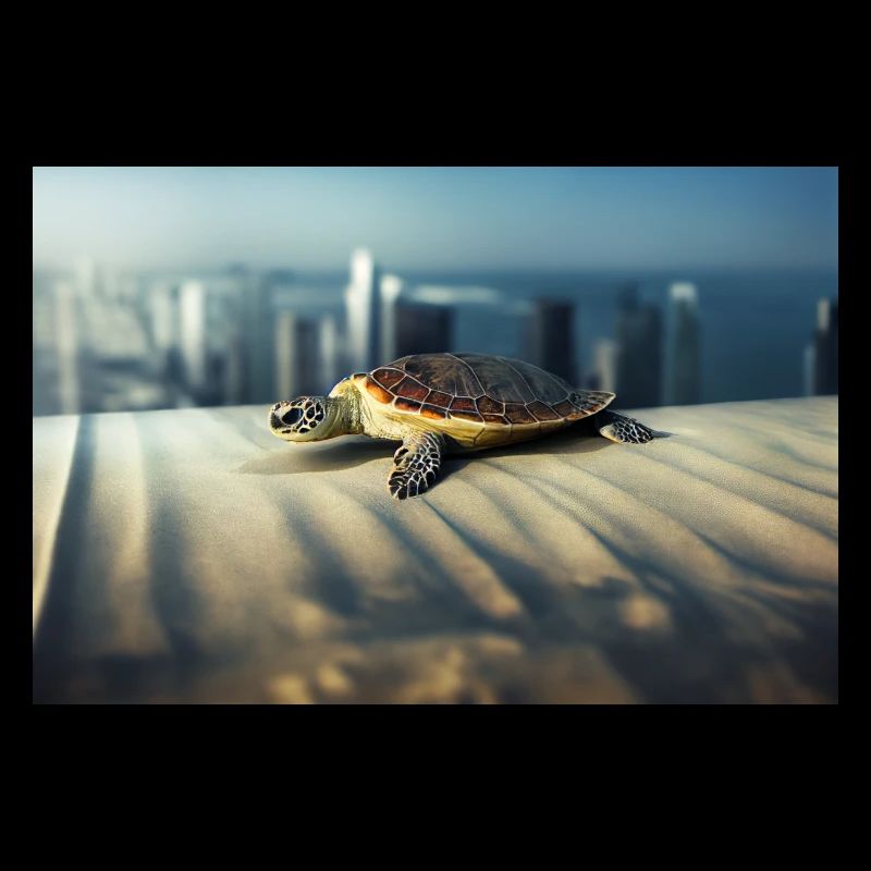 Turtle with ambition