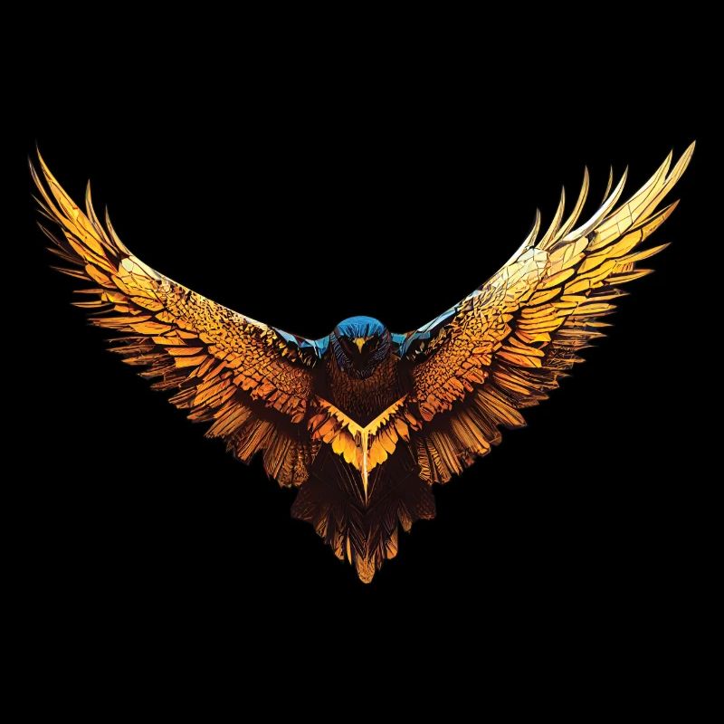Eagle Gryphon Bird golden