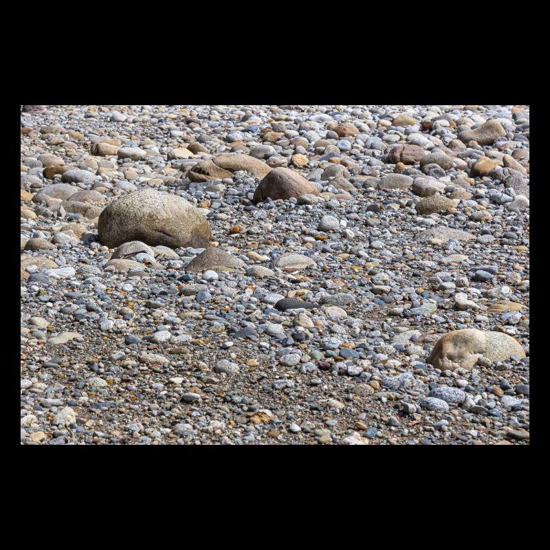 Beach pebbles
