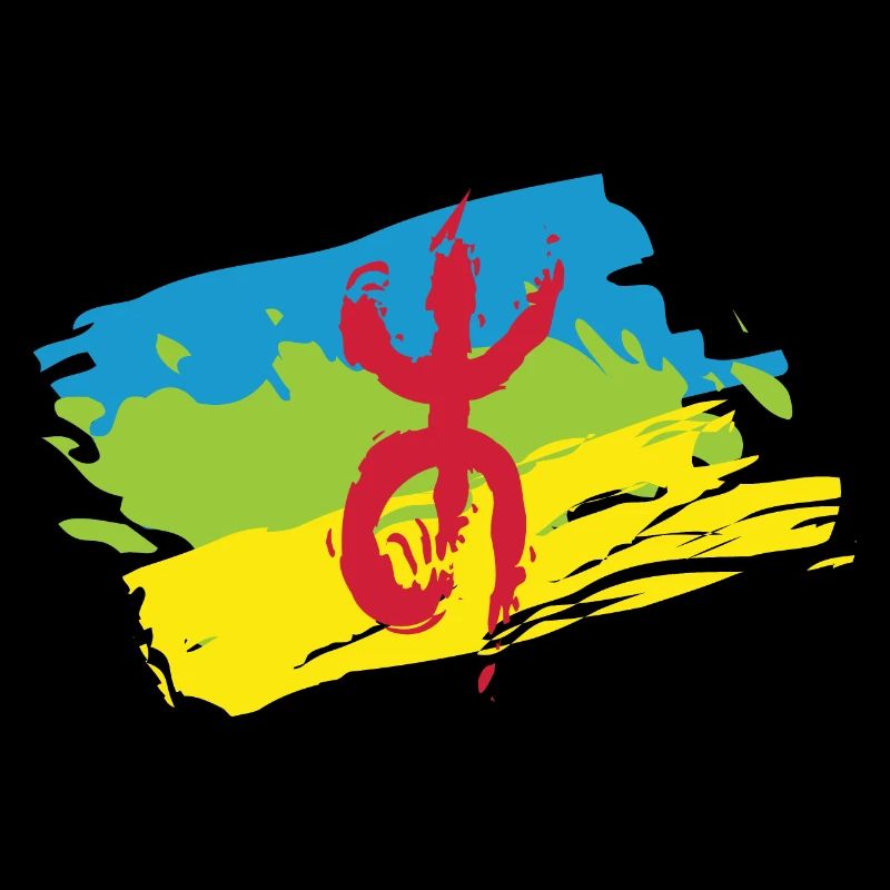 Z Imazighen (Drapeau Amazigh)