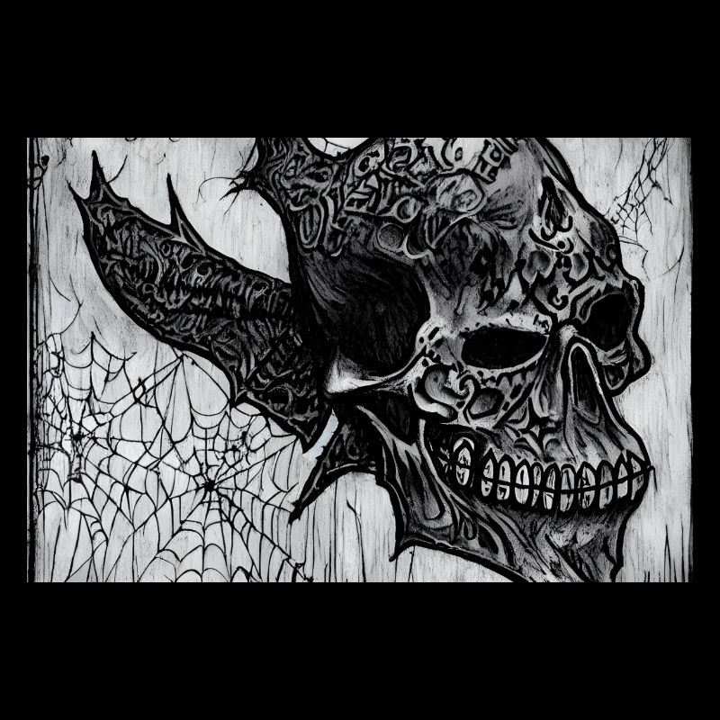 Halloween skull