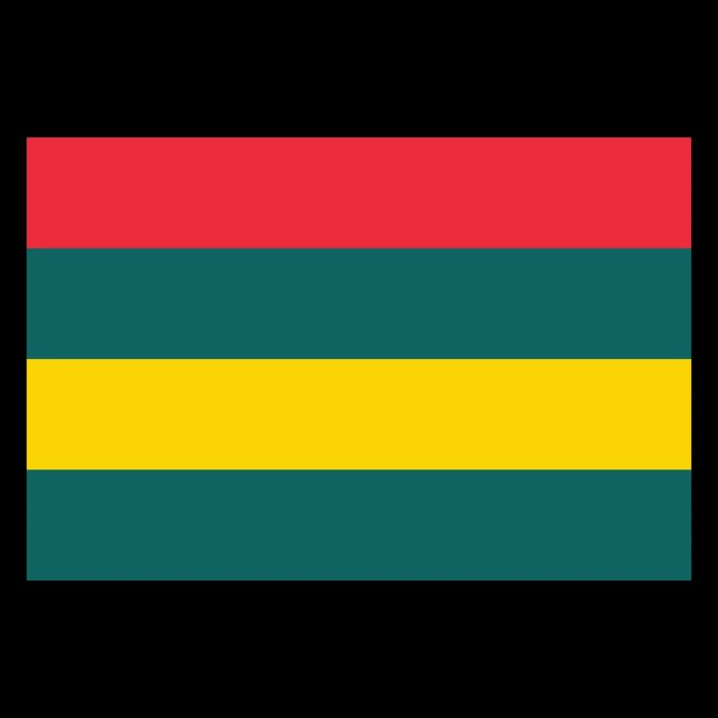 Insel Mauritius / Flagge von Mauritius