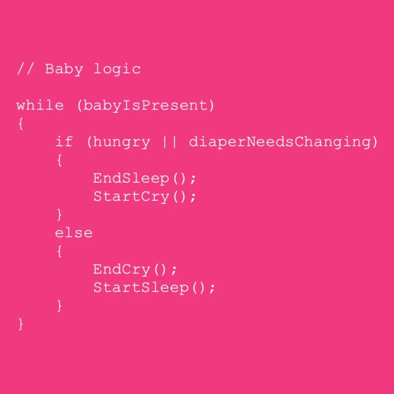 Baby logic programmer gift idea