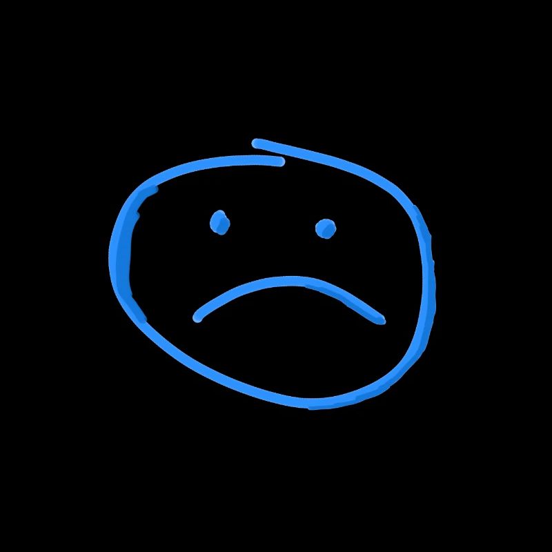 sad face