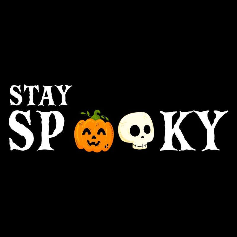 Restez effrayant Mignon Drôle Halloween Designs