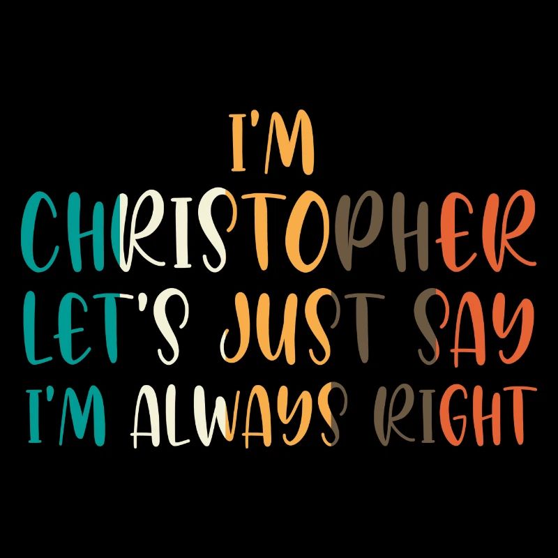 Vorname Christopher Name Christopher Geschenk