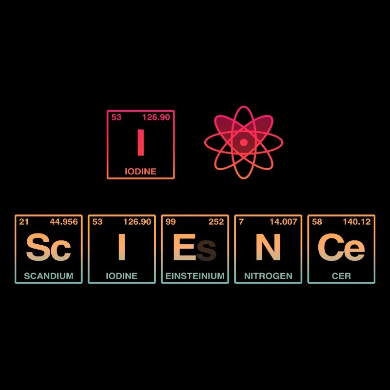 I LOVE SCIENCE - Elemente Perdiodensystem