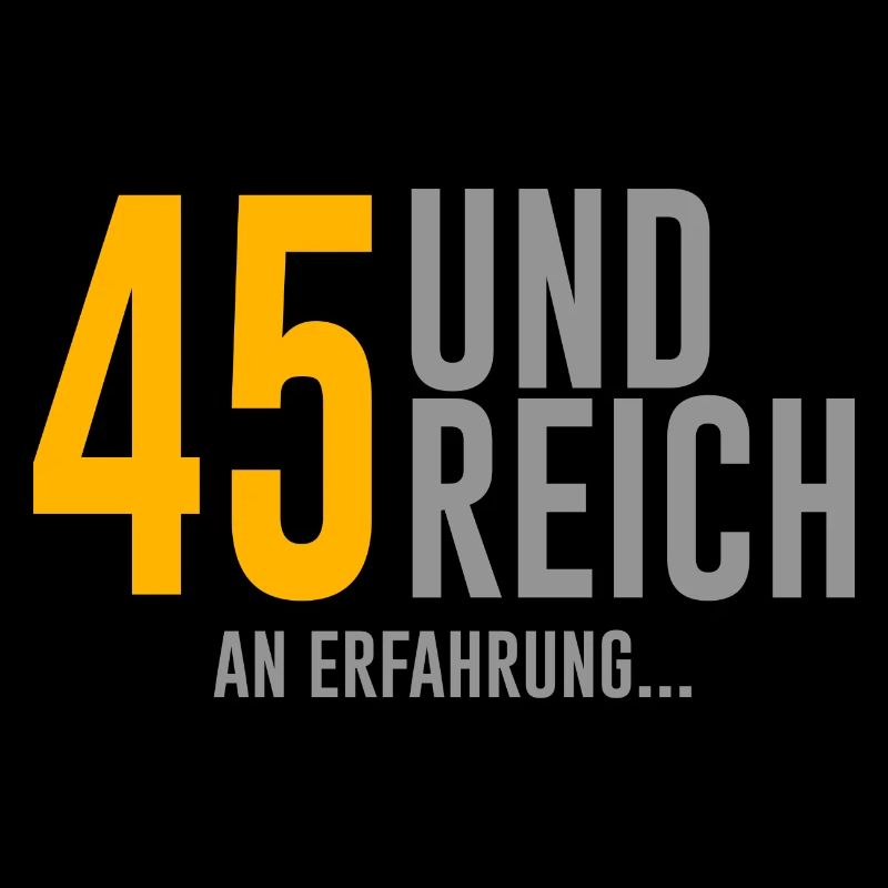 45. Geburtstag 45 Jahre Geschenk