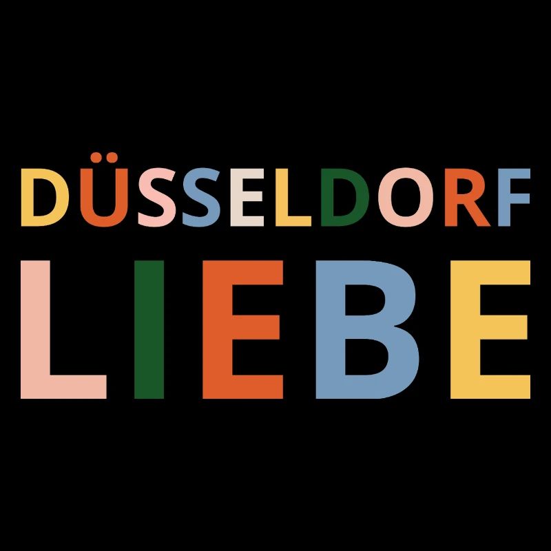 Dusseldorf Love, Dusseldorf is colorful