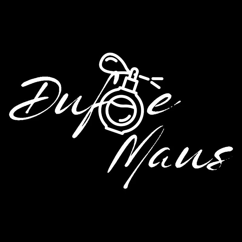 Dufte Maus 2.0 white letters