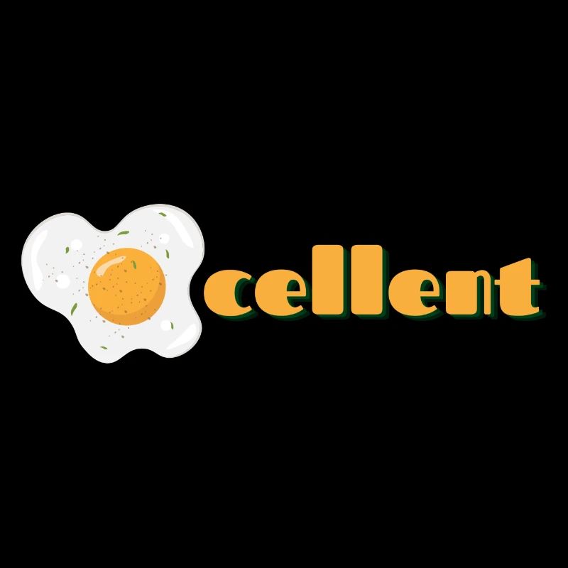 eggcellent - witziges Ei-Motiv