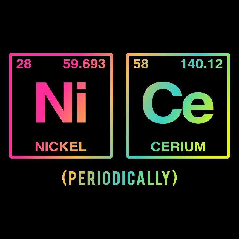 NICE with elements of the periodic table