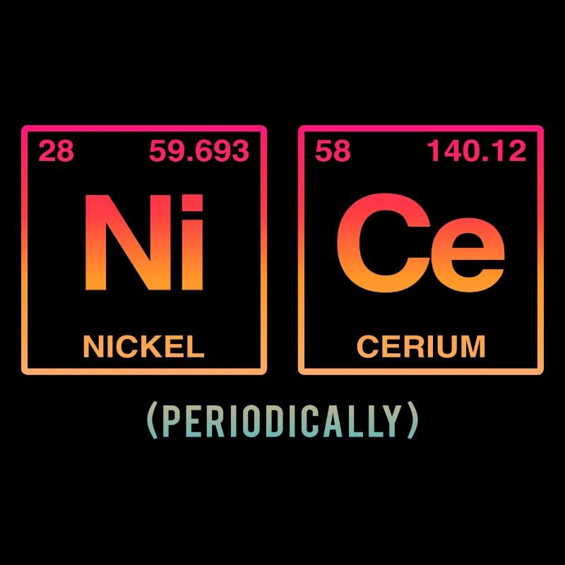 NICE with elements of the periodic table
