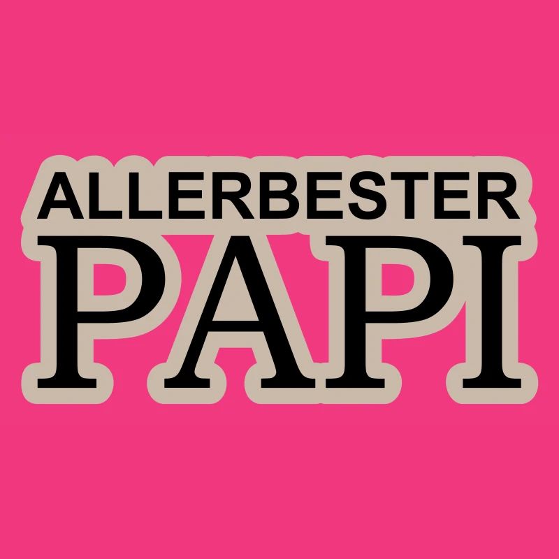 Allesbester Papi Cake topper