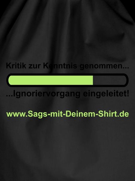 Ignoriervorgang - Promotion