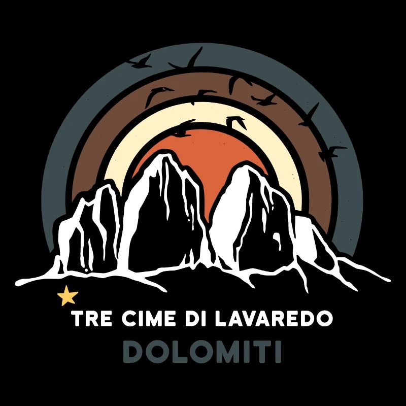Tre Cime di Lavaredo 3 Pics Dolomites Tyrol du Sud