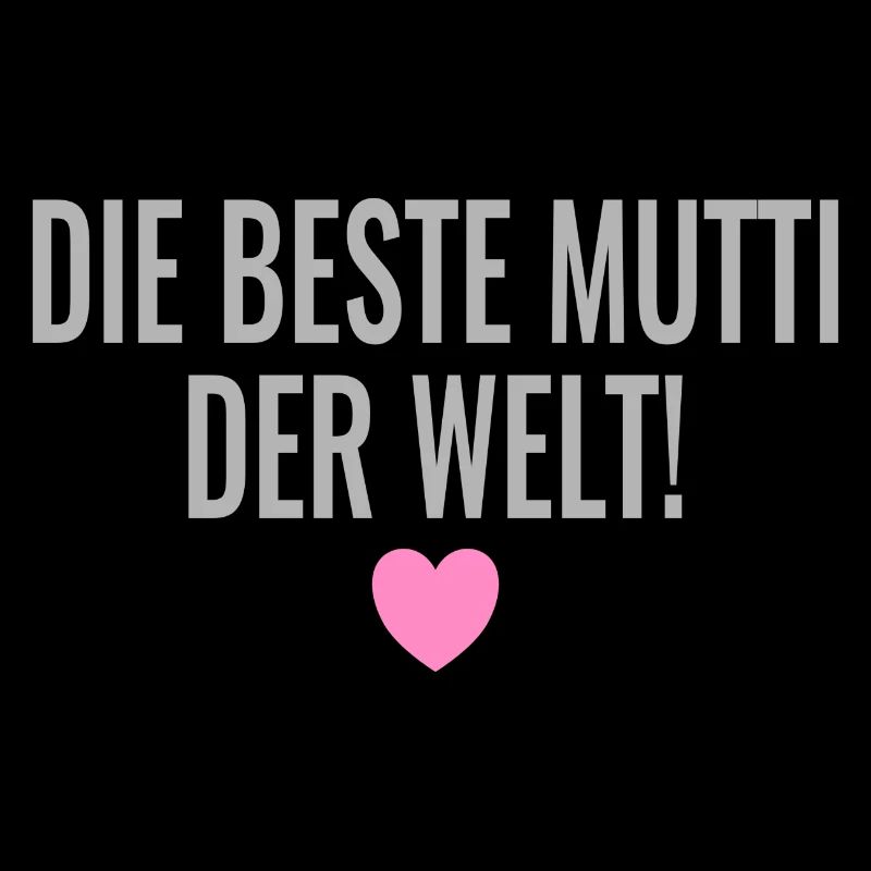 Die beste Mutti der Welt Spruch Geschenk