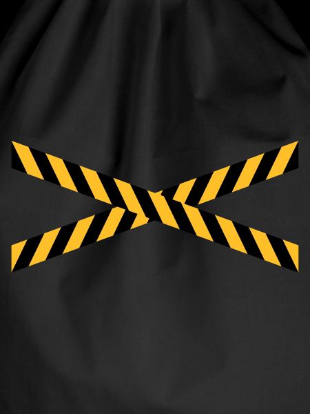 Line design caution tape