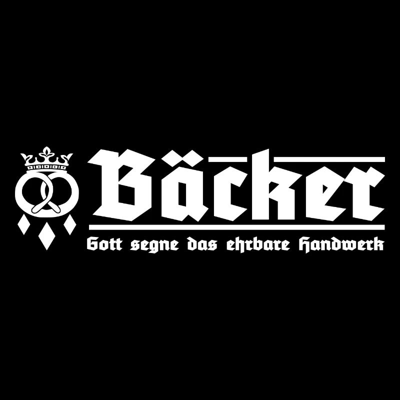 Bäcker Zunftzeichen Handwerk