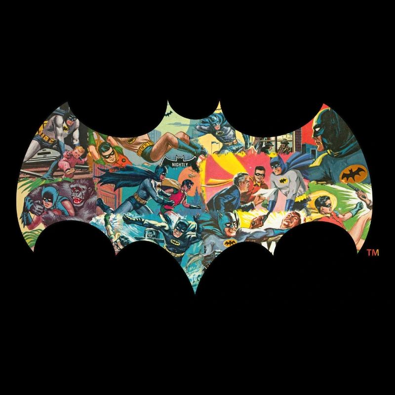 DC Comics Batman Logo Bande Dessinée Rétro