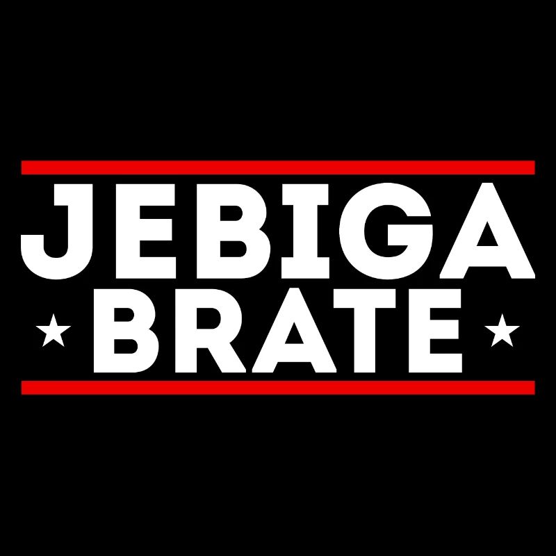 Jebiga Brate Drôle d’argot serbe Serbie