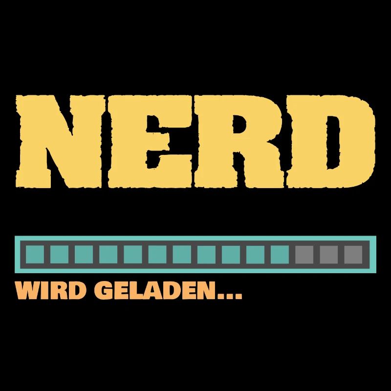 Ladebalken Nerd Nerdy wird geladen