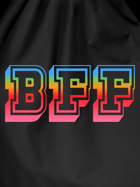 BFF Tshirt rainbowstar
