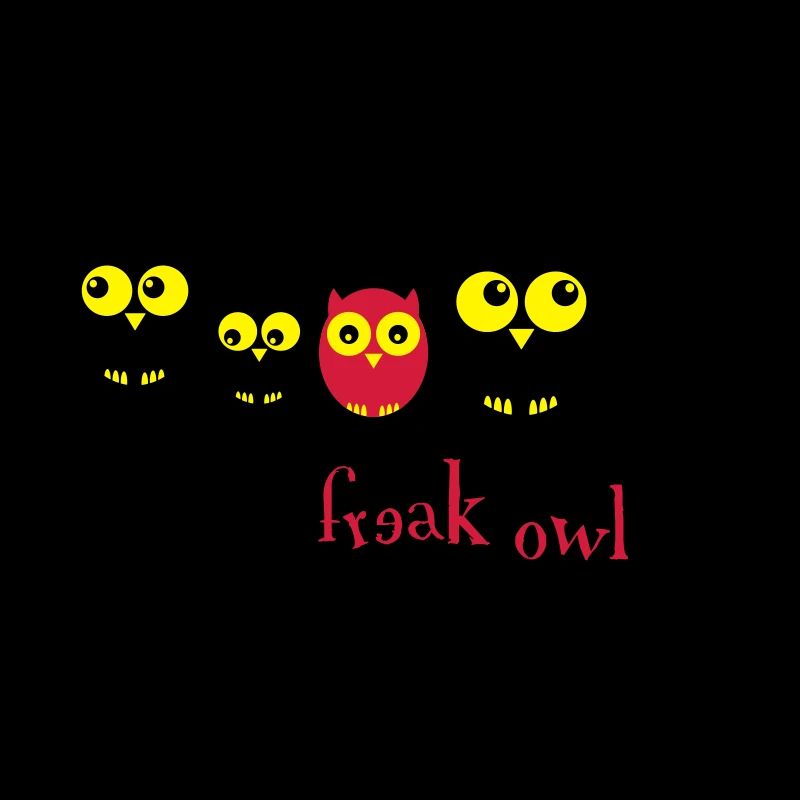 Freak Owl 3 Farbig