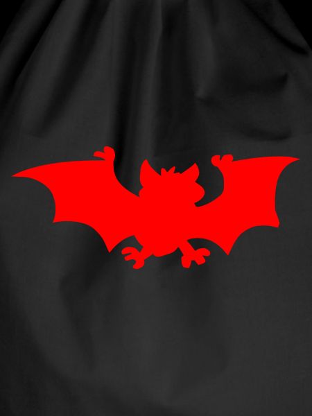 Bat in red