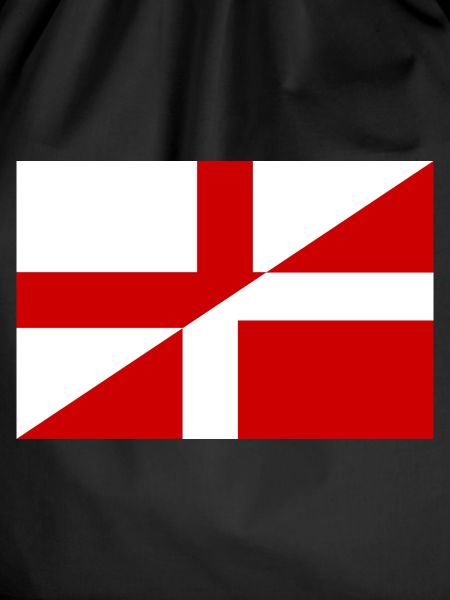 Flag of England Denmark
