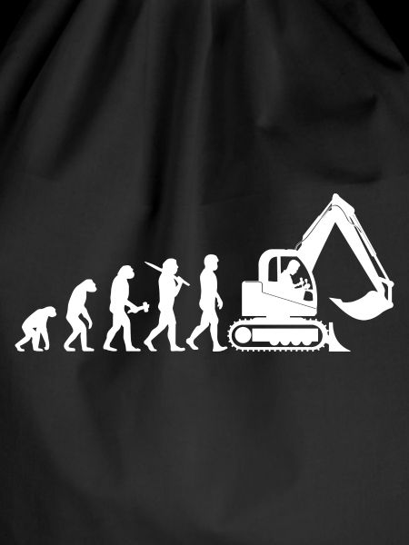 Baggerfahrer Baggerführer Evolution Geschenk