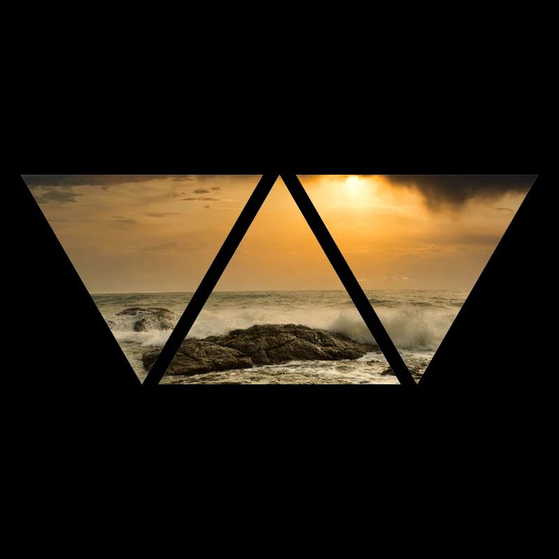 Beach Triangle Thaïlande Cadeau de Vacances Soleil