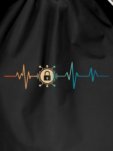 Retro Heartbeat Cyber Security