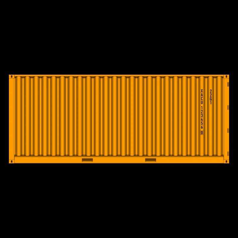 ISO Container Seecontainer Schiffscontainer TEU